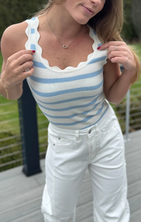 Shay Scallop Tank