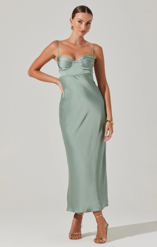 Florianne Dress in Sage