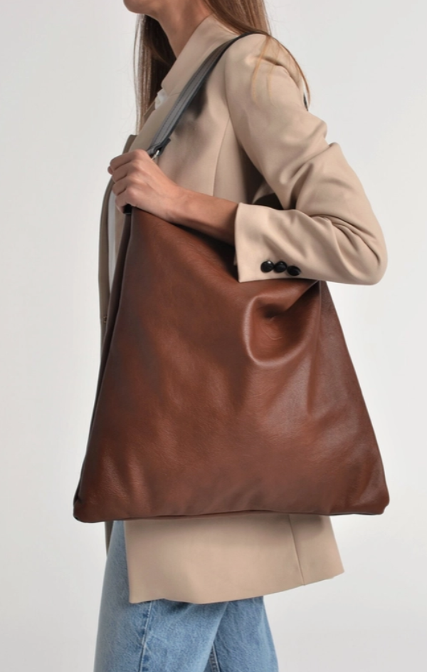 Leather Shoulder Bag