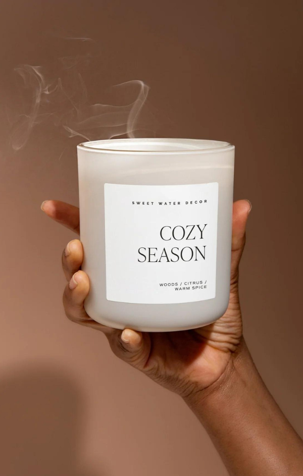 Cozy Season Large Jar Candle