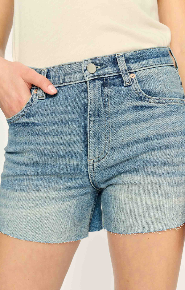 denim cutoff shorts