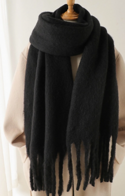 All-Match Winter Tassel Scarf