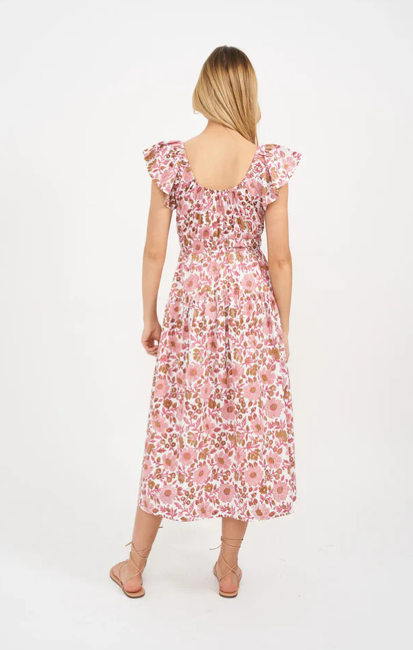 Jane Dress in Shell Orsay Floral