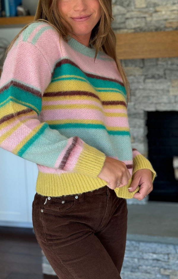 Candy Striped Sweater