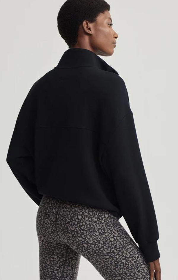 Sian Cropped Half Midlayer