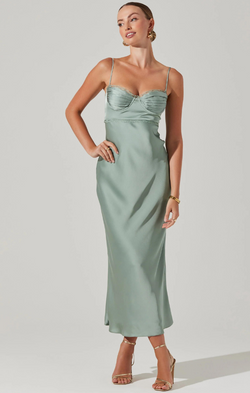 Florianne Dress in Sage