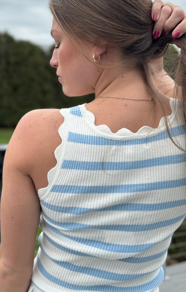 Shay Scallop Tank