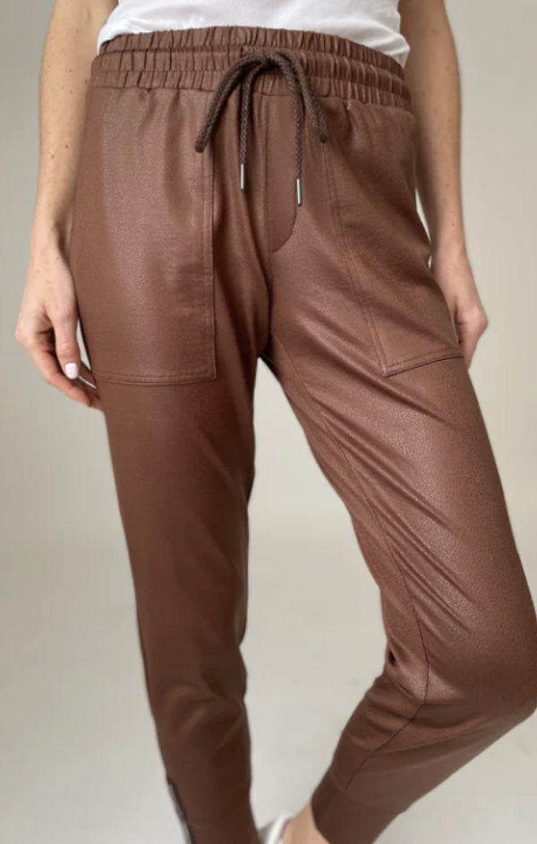 Headliner Coated Zip Jogger