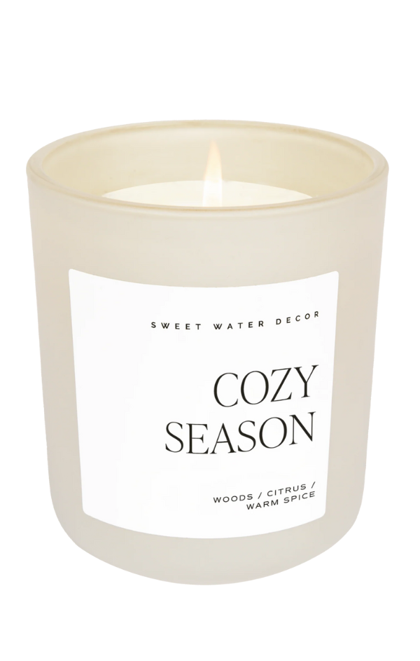 Cozy Season Large Jar Candle