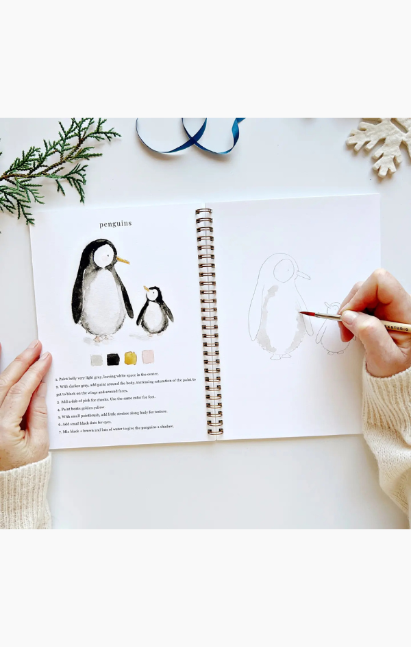 Winter Watercolor Workbook