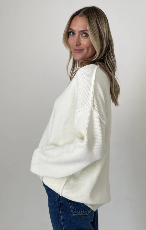 Aspen Exposed Hem Sweater