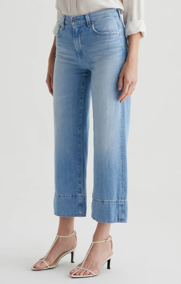 Saige Wide Leg Crop in Dana Point