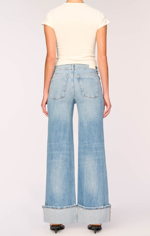 low rise denim jeans