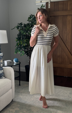 Helm Polo Twofer Dress