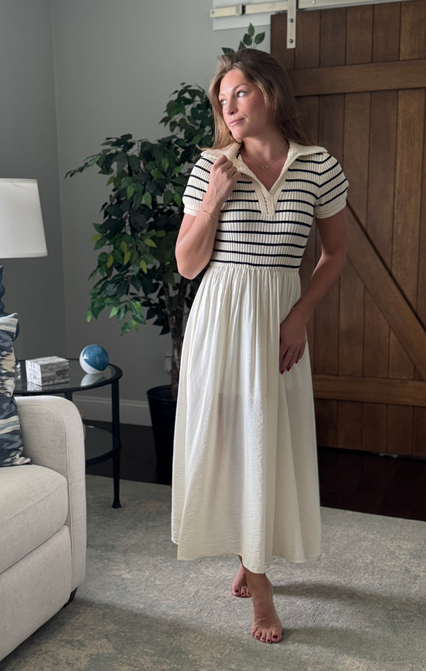 Helm Polo Twofer Dress