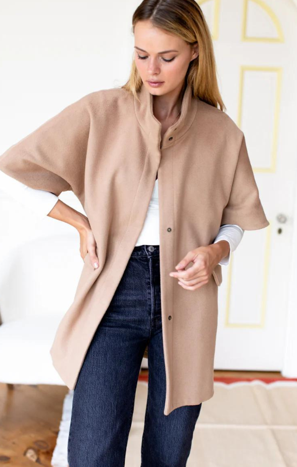 Cashmere Wool Layering Jacket