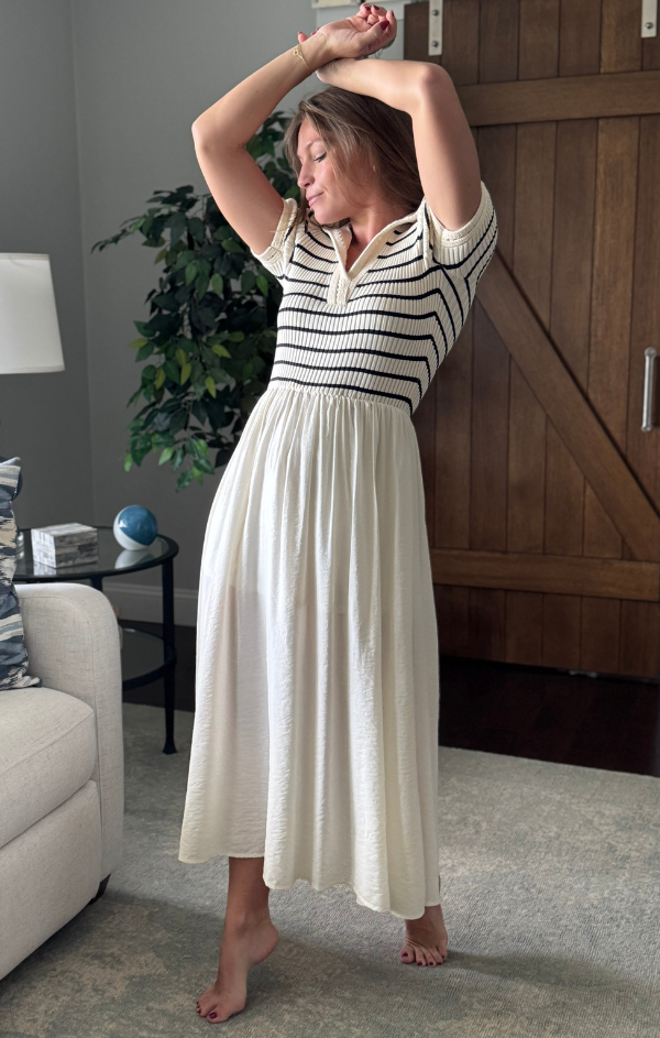 Helm Polo Twofer Dress