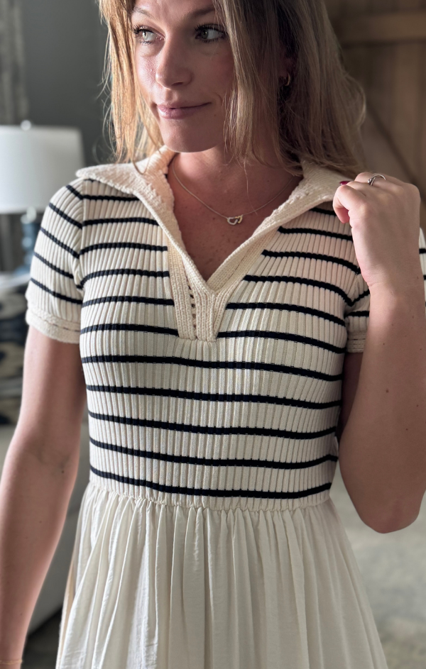 Helm Polo Twofer Dress