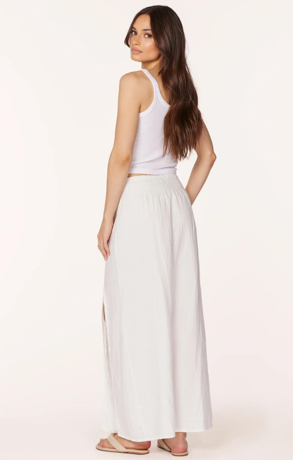 Maxi Skirt with Front Slit