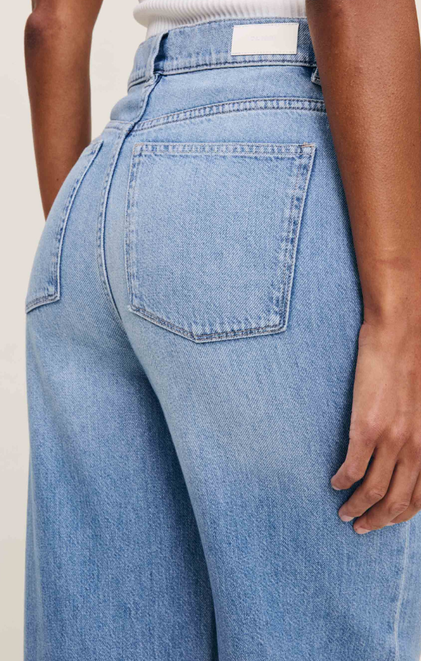 Hepburn Wide Leg in River Bank