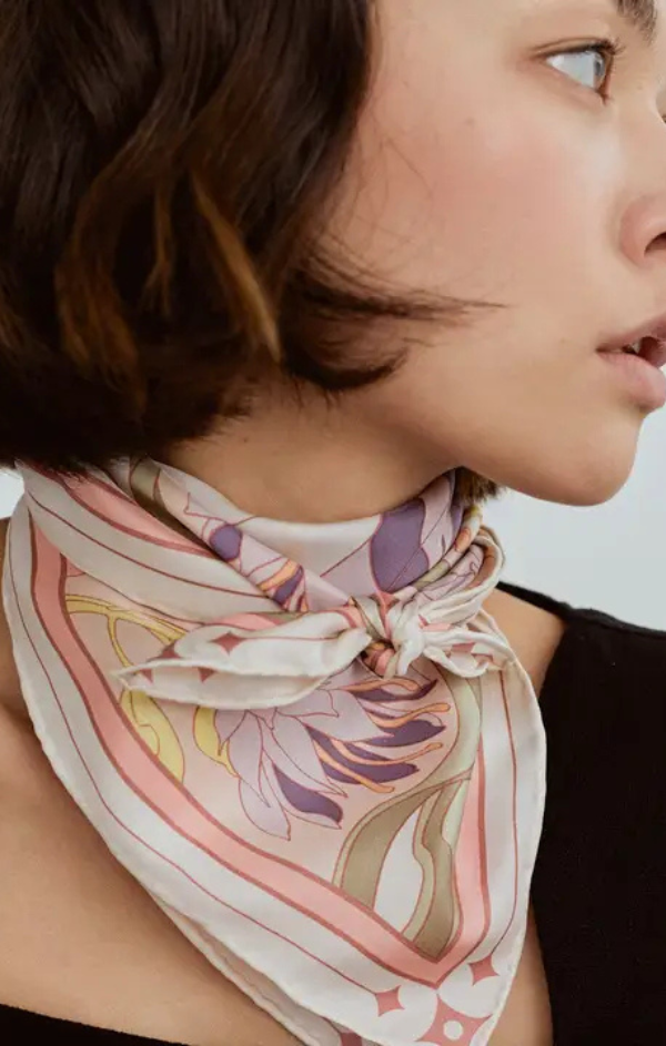 The Dreamer Bandana Silk Scarf
