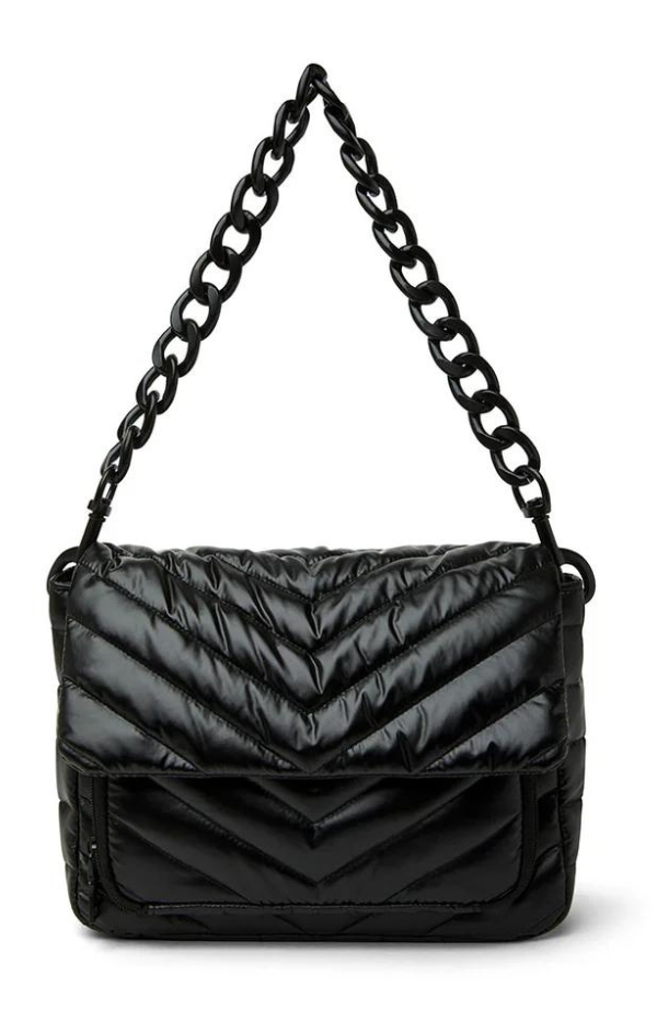 The Muse Bag in Pearl Black