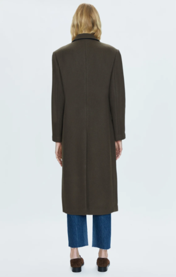 Prescott Double Breasted Wool Coat