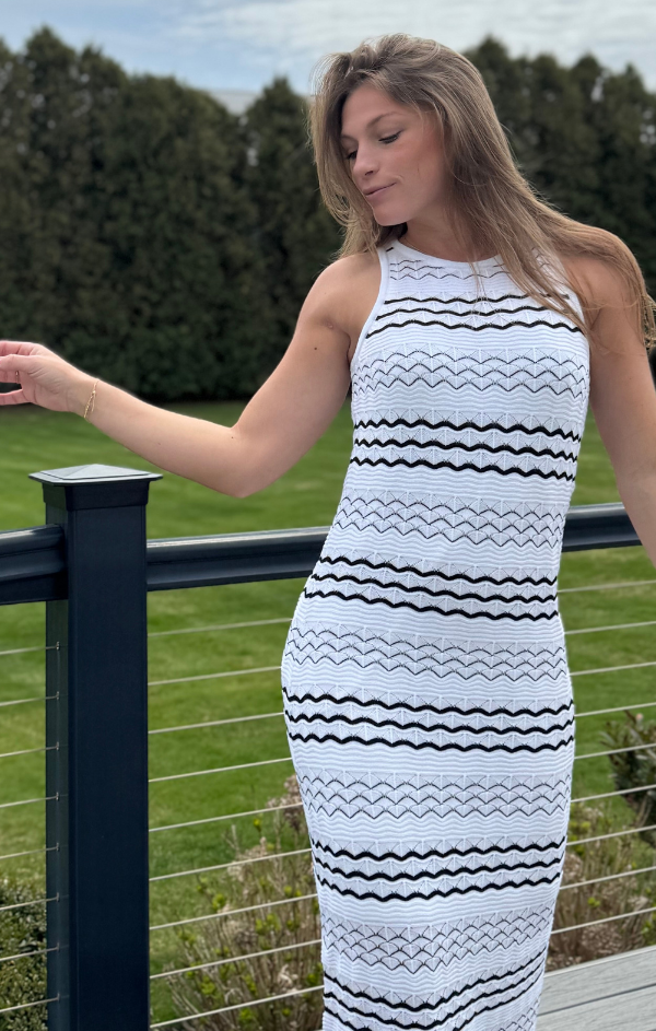 Boardwalk Halter Sweater Dress