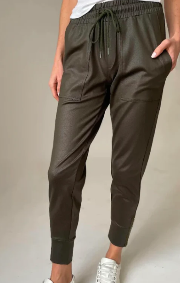 Headliner Coated Zip Jogger