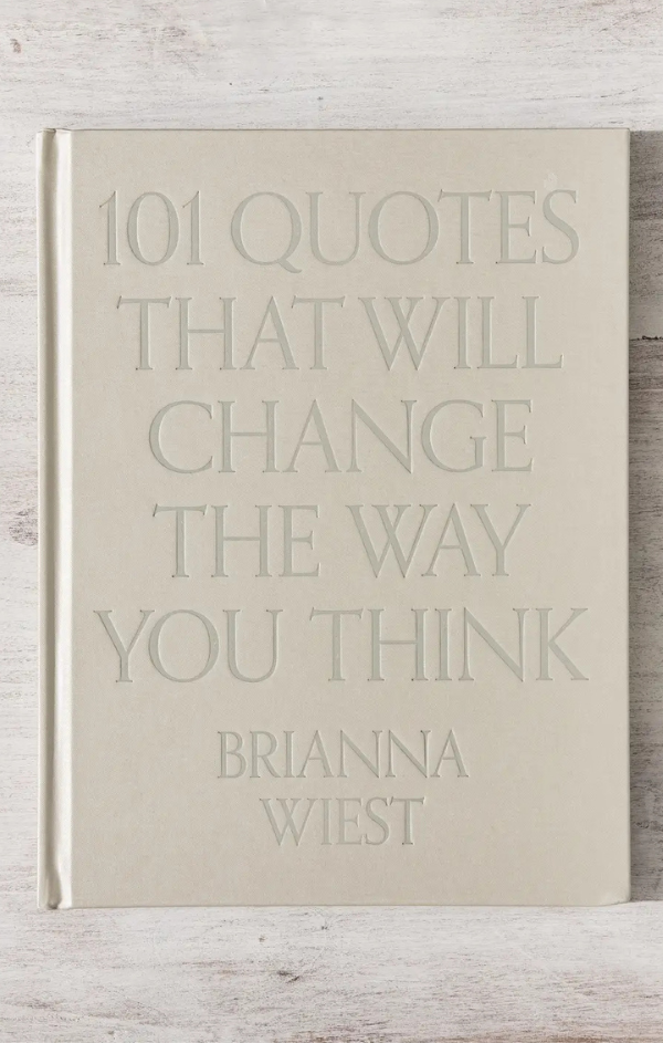 101 Quotes That Will Change The Way You Think Table Book