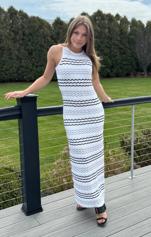 Boardwalk Halter Sweater Dress