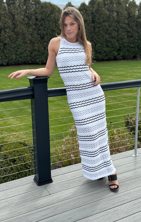 Boardwalk Halter Sweater Dress