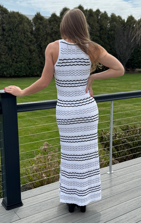 Boardwalk Halter Sweater Dress