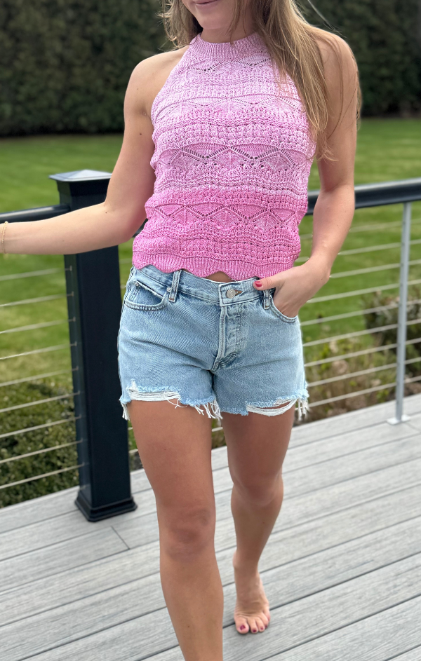 Ombre Halter Top