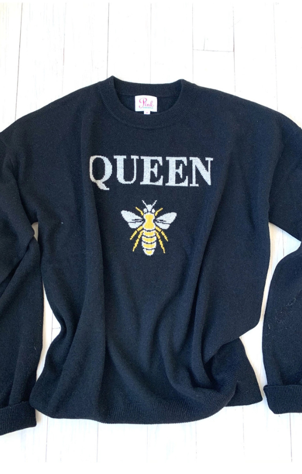 Queen Bee 100% Cashmere Sweater