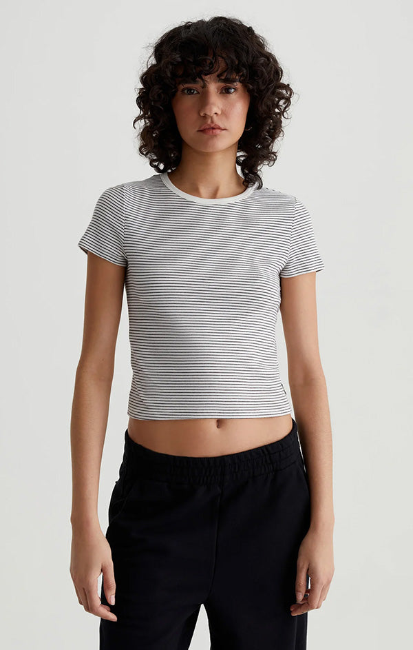 Gaiam Restore Rib Mix T-Shirt - Short Sleeve - Save 29%