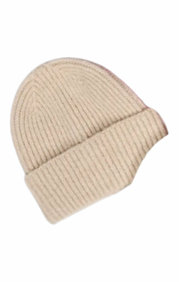 Solid Knit Cuffed Beanie