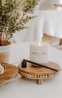 Salt and Sea Candle